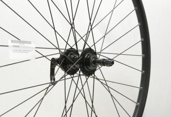 27.5 REAR WHEEL – SEALED SCREW ON DISC HUB / DW DISC RIM BLK
