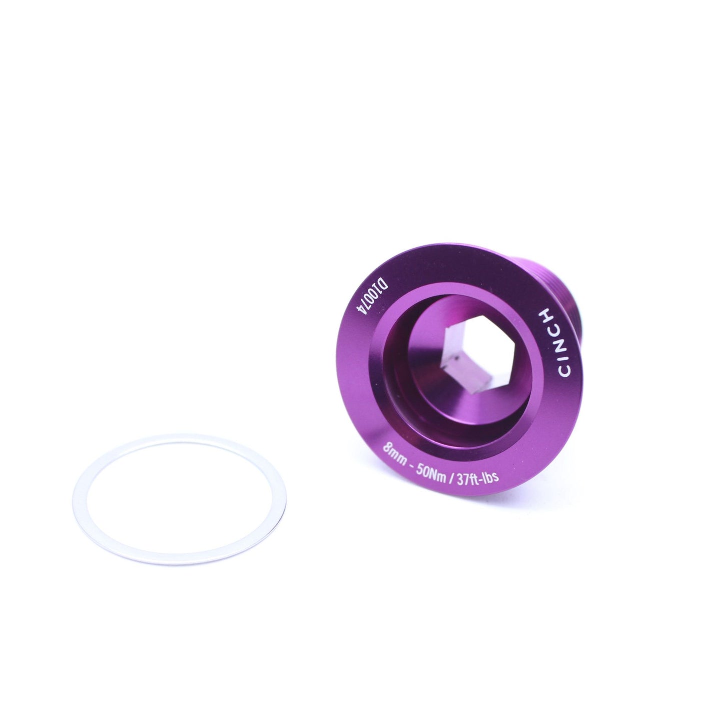 Race Face Cinch NDS Bolt & Washer M18 Gloss Purple