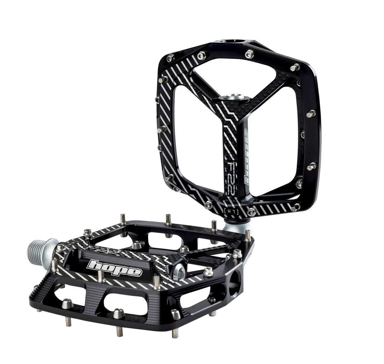 Hope F22 Pedals - Pair - Black