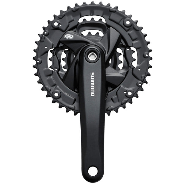 Shimano FC M371 chainset with chainguard square taper 48 36 26T Slam69