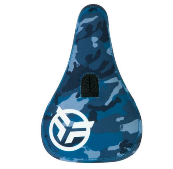 FEDERAL MID PIVOTAL LOGO SEAT - BLUE CAMO WITH WHITE LOGO
