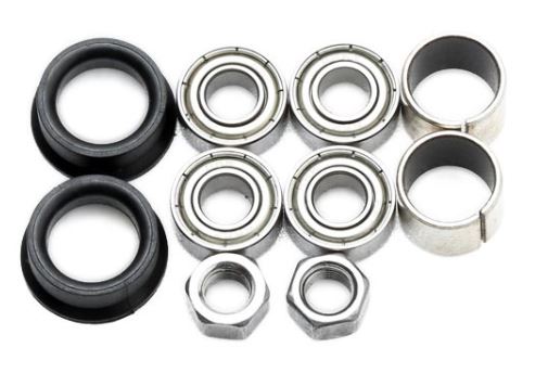 HT Pedal Rebuild Kit, Nano-P: PA-03A/PA-12, PA-32A Pedals - Includes, bearings, washers, end nuts, Orings