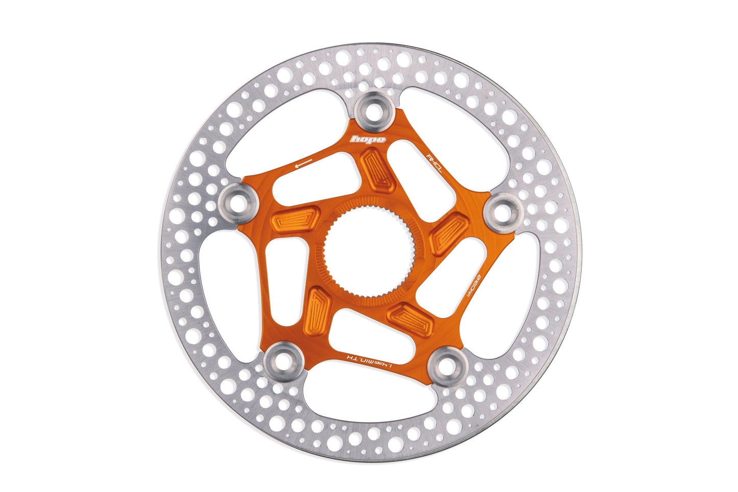 Hope RX Centre Lock Disc - 160mm - ORANGE