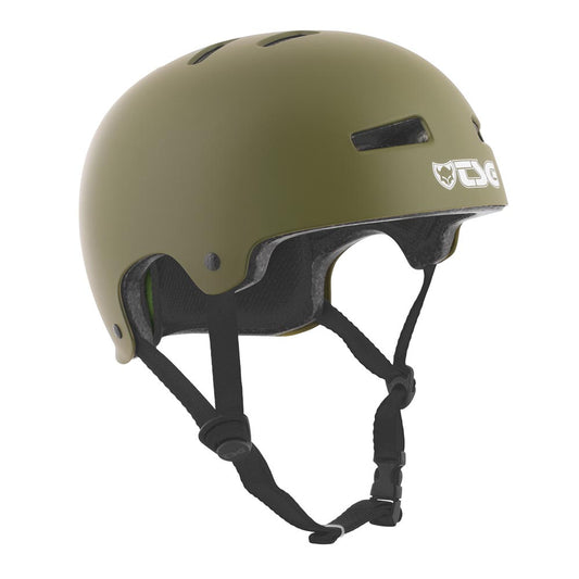 TSG Evolution BMX Helmet - Satin Olive Green