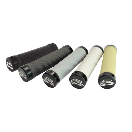 Renthal Lock-On grips - Kevlar Yellow / Aramid