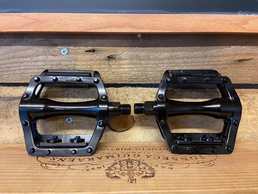 PLATFORM ALLOY PEDALS – BLACK 9/16 INCH (PAIR)