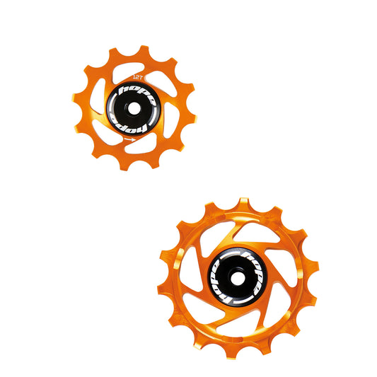 Hope 14T/12T Jockey Wheels - Pair - Orange
