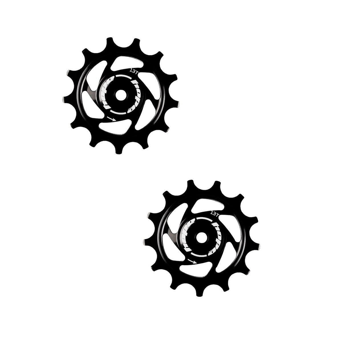 Hope 13 Tooth Jockey Wheels - Pair - Black