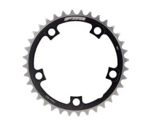 FSA PRO ROAD CHAINRING (2X11, 110X36T, BLACK, 5H)