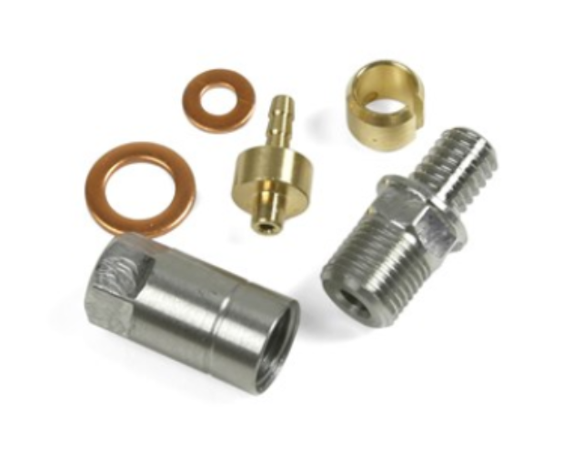 Hope Straight Connector Complete - for 5mm Black Hose - Brake Spares