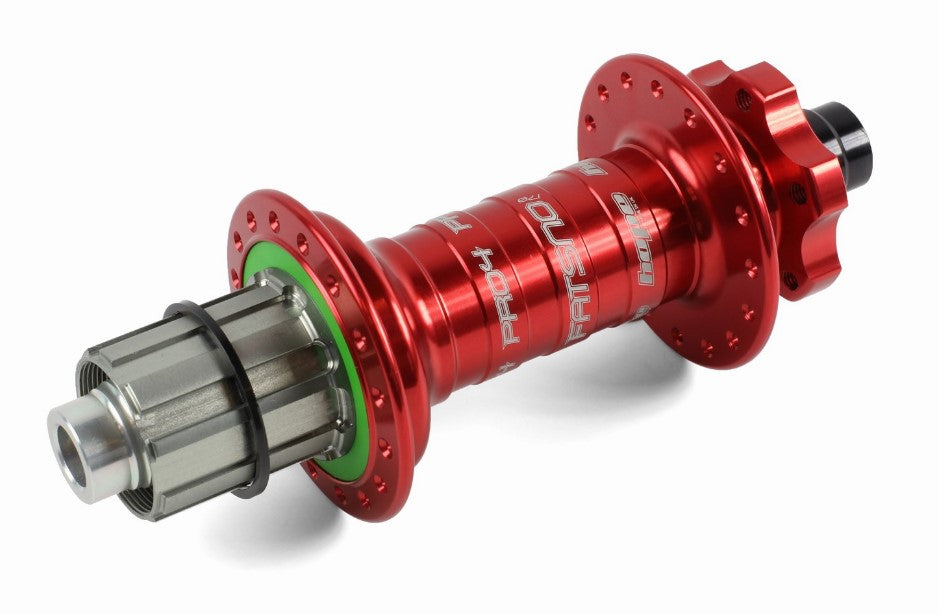 Hope Pro 4 Fatsno Rear 177mm x 12mm Red