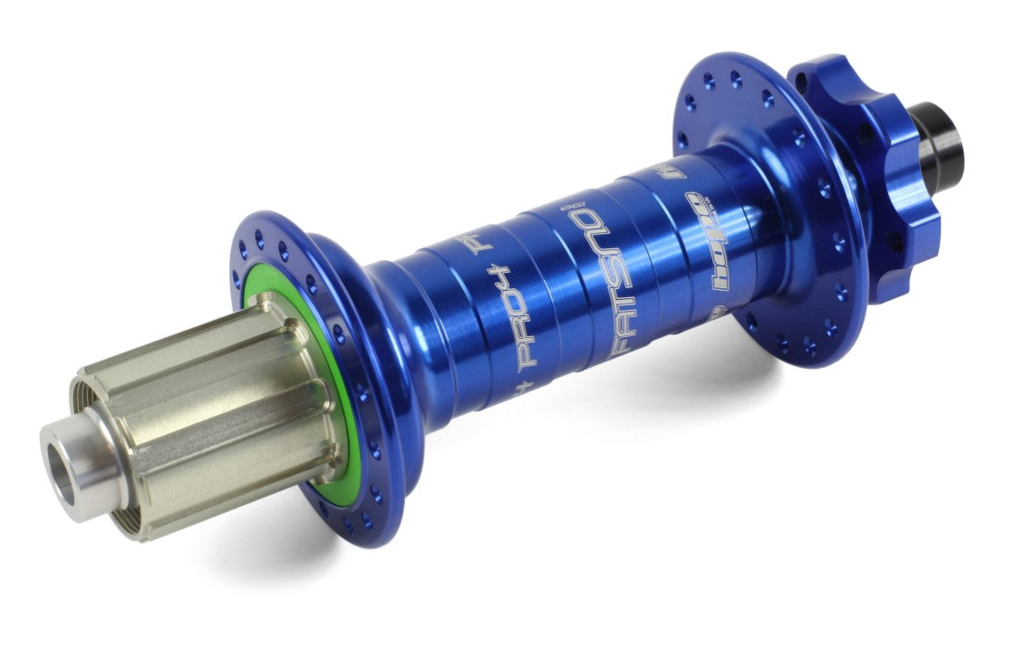 Hope Pro 4 Fatsno Rear 197mm x 12mm Blue