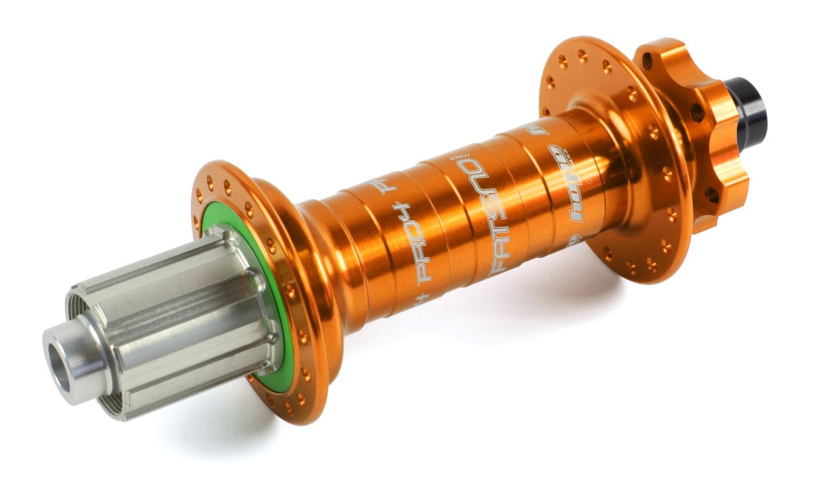 Hope Pro 4 Fatsno Rear 197mm x 12mm Orange