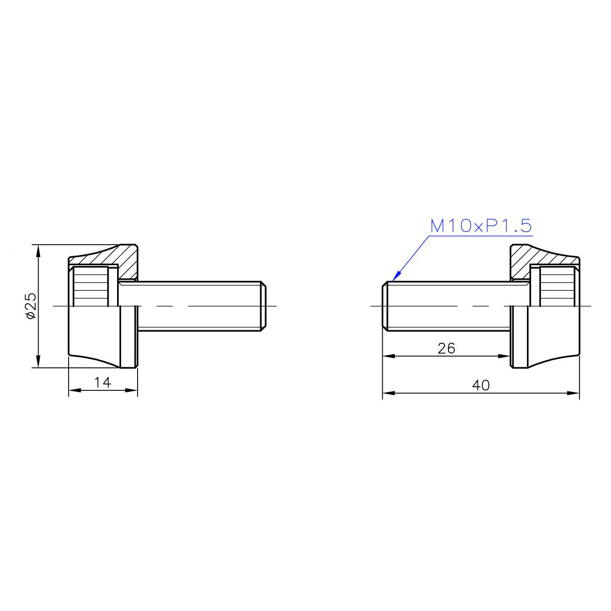Halo DJD and MT Supadrive SS Cro-Mo Bolts