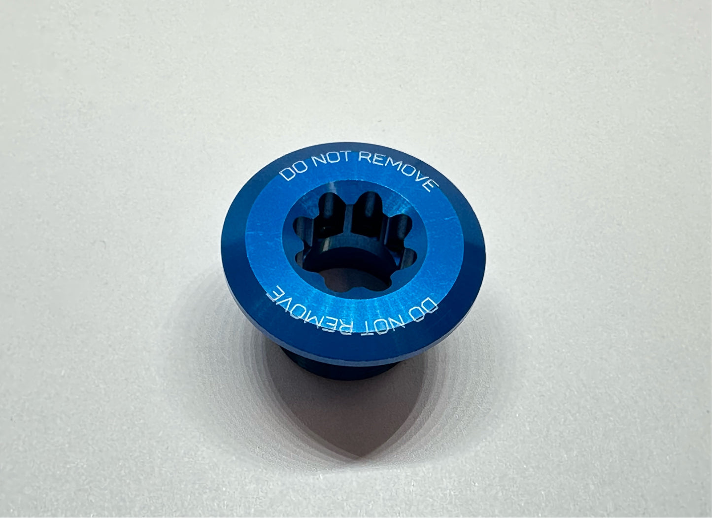 Hope EVO Crankset - End Cap Non-Drive - Blue