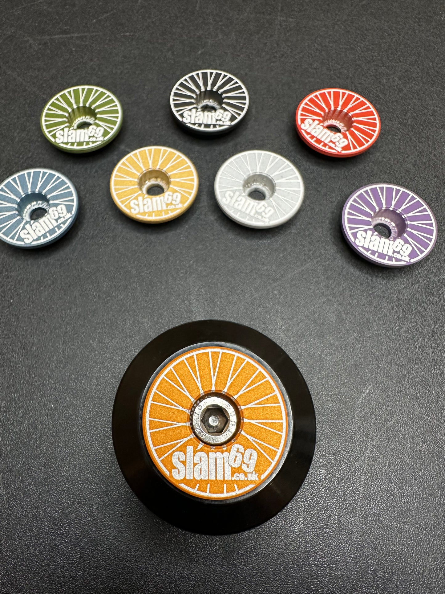 Slam69 Spokes Top Cap V2 - Cerakote