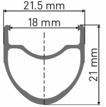 DT Swiss R 460 DB Sleeve-joined 32 hole Presta-drilled disc brake black