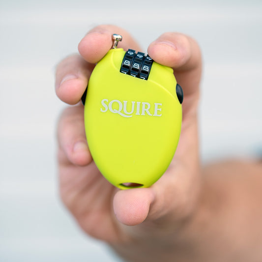 Squire Retrac 2 Bike Lock - GREEN - Security Rating 2