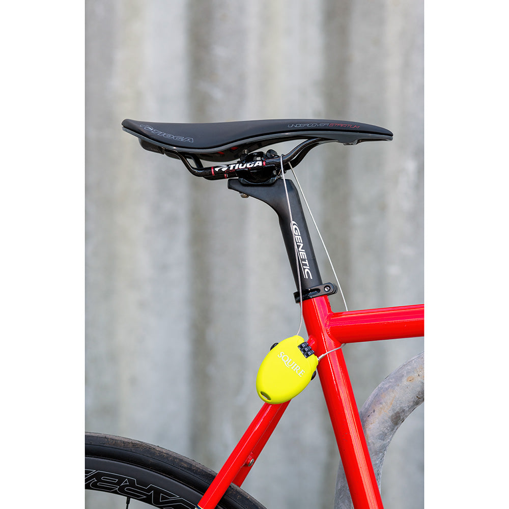 Squire Retrac 2 Bike Lock - GREEN - Security Rating 2