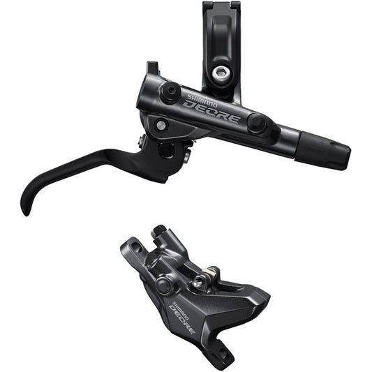 Shimano BR-M6100/BL-M6100 Deore bled brake lever/post mount 2 pot calliper