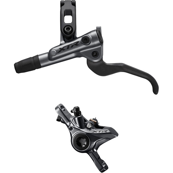 Shimano BR-M9100 XTR bled I-spec-EV ready brake lever/Post mount calliper, rear