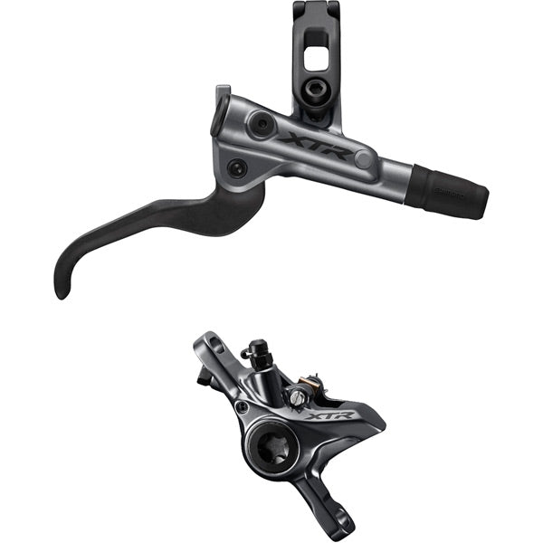 Shimano BR-M9100 XTR bled I-spec-EV ready brake lever/Post mount calliper, front