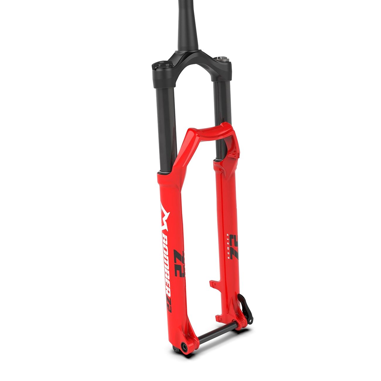 Marzocchi Bomber Z2 RAIL Sweep-Adj Tapered Fork 27.5" / 140mm / KA 110 / 44mm - Red 2022