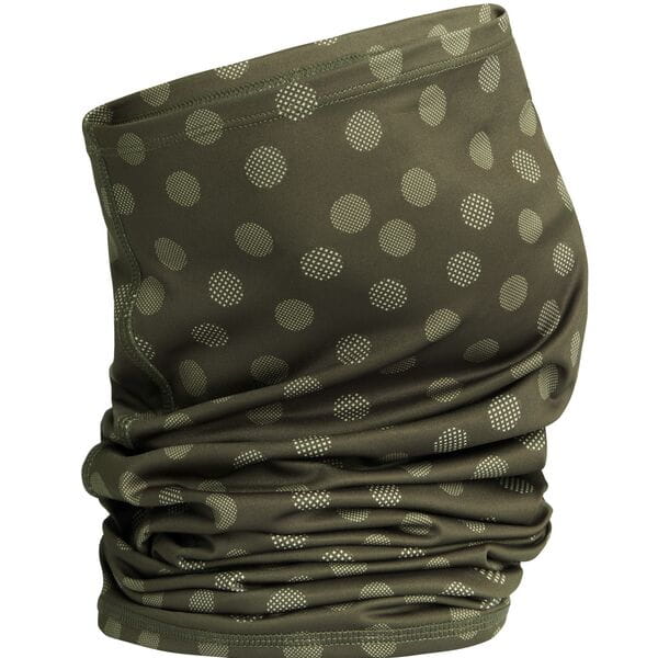 Madison Isoler Microfiber neck warmer - polka dark olive