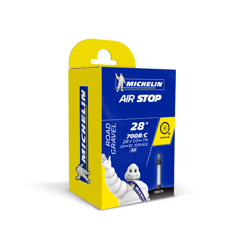 Michelin Airstop Road Inner Tube - 700c x 25-32mm (Presta 40mm)