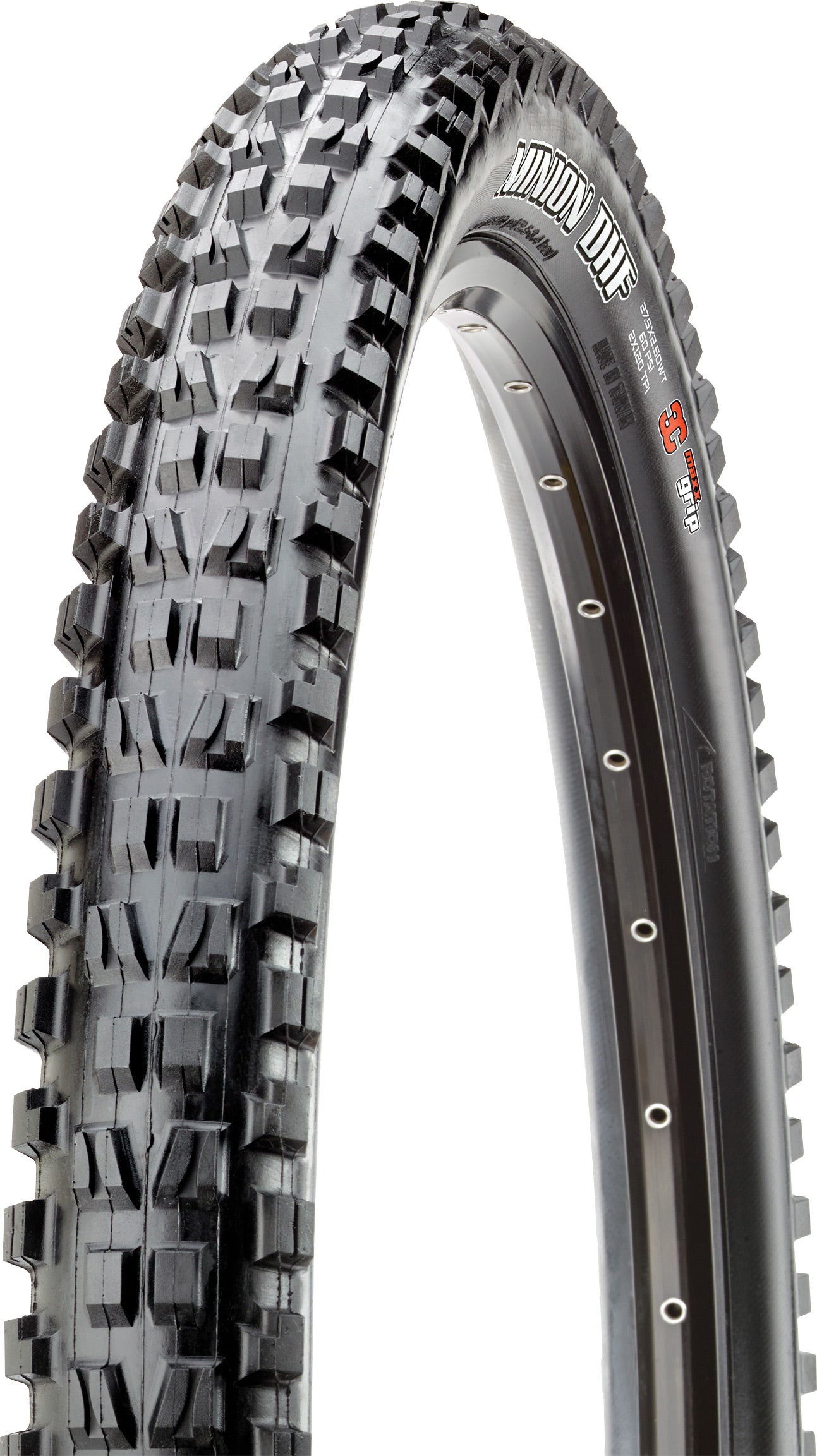 Maxxis Minion DHF DH 26 x 2.50 60 TPI Wire 3C Maxx Grip tyre