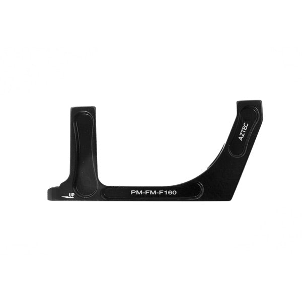 Aztec Adapter for post type caliper to flatmount fork, 160mm front
