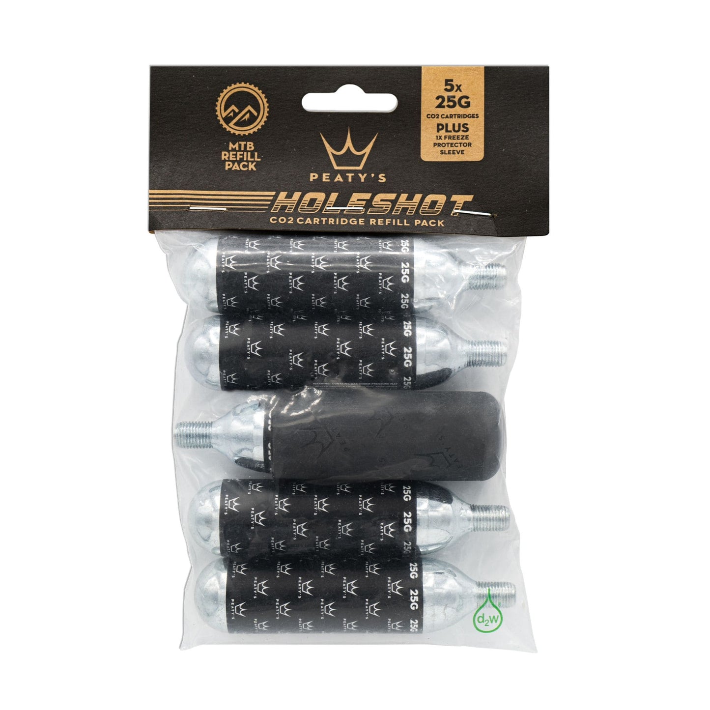 Peatys Holeshot CO2 Cartridge Refill Pack