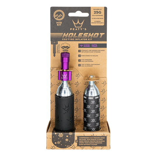 Peatys Holeshot CO2 Tyre Inflator - MTB (25g)