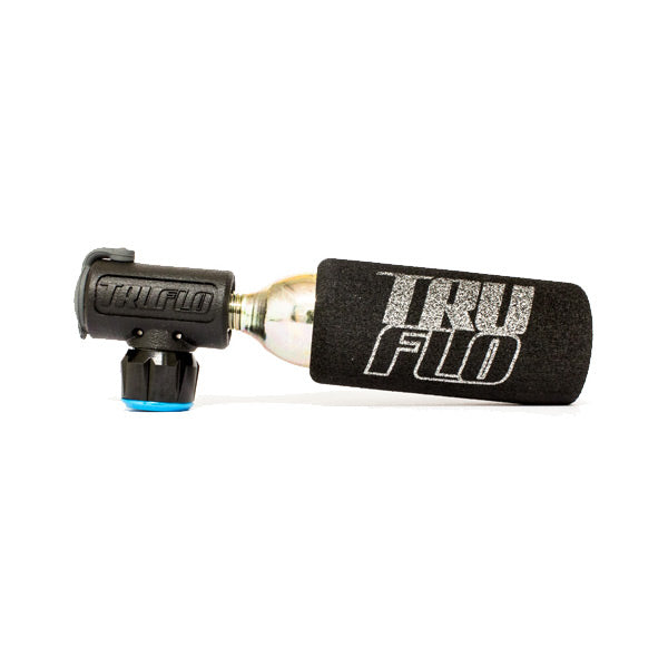 Truflo Minoot CO2 Pump With 16 Gram Cartridge, Presta And Schrader
