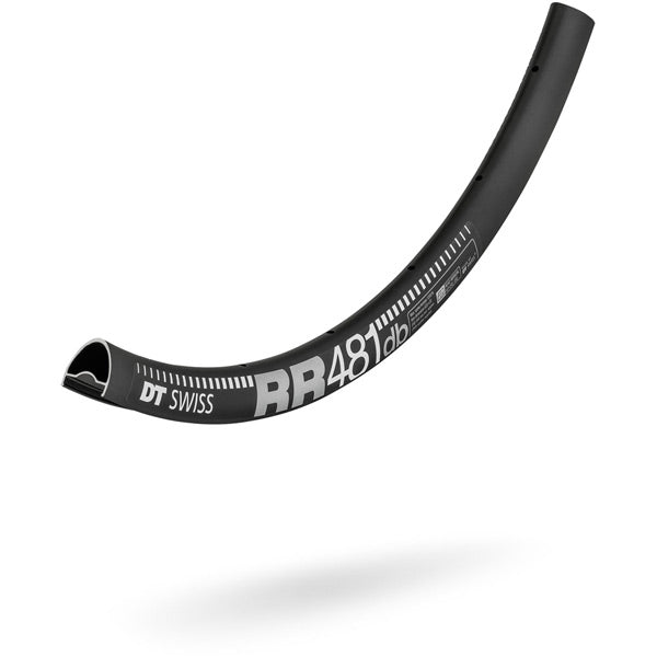 DT Swiss RR 481 DB SBWT 28 hole Presta-drilled disc brake black - 29" / 700c