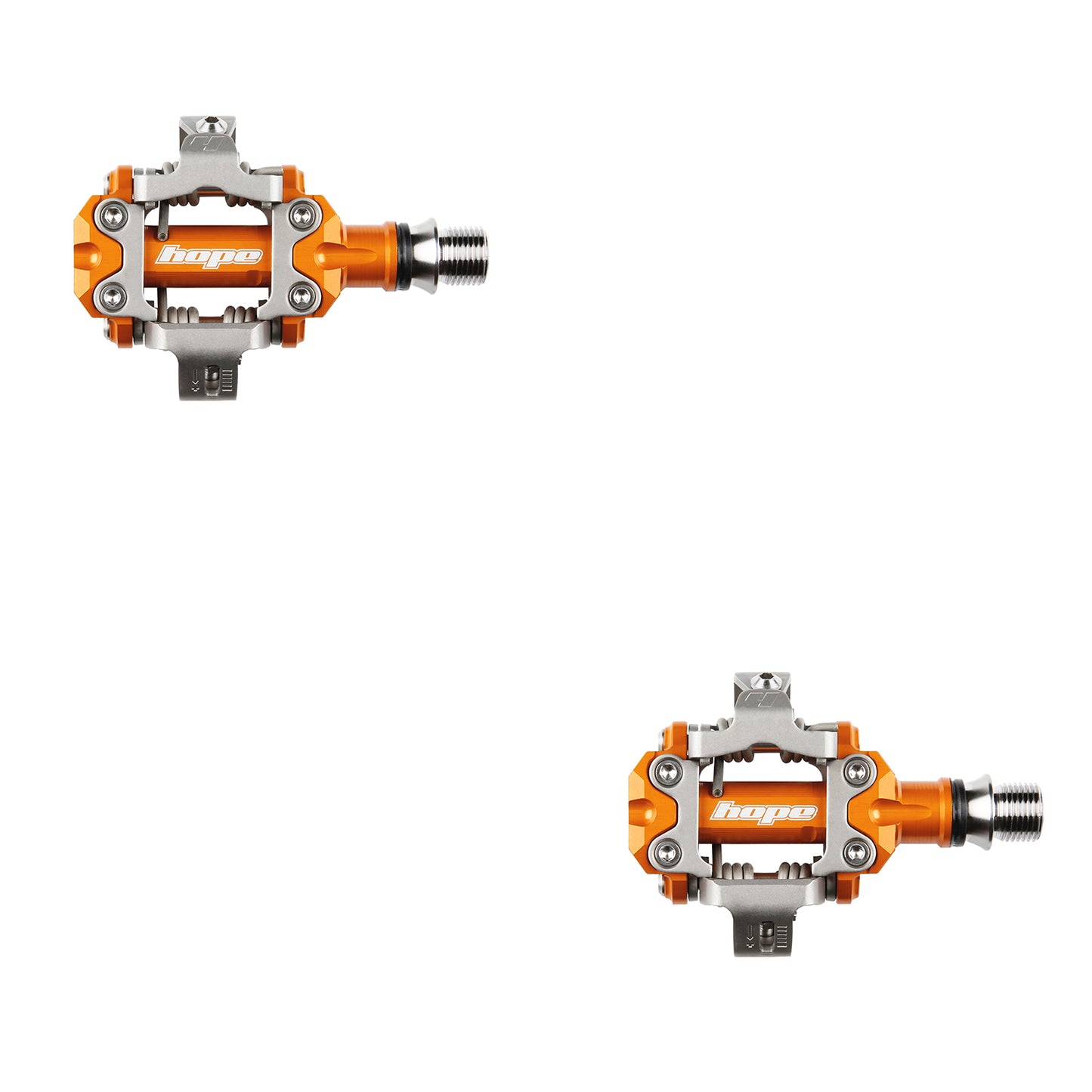 Hope Union Race Pedals - Pair - Orange