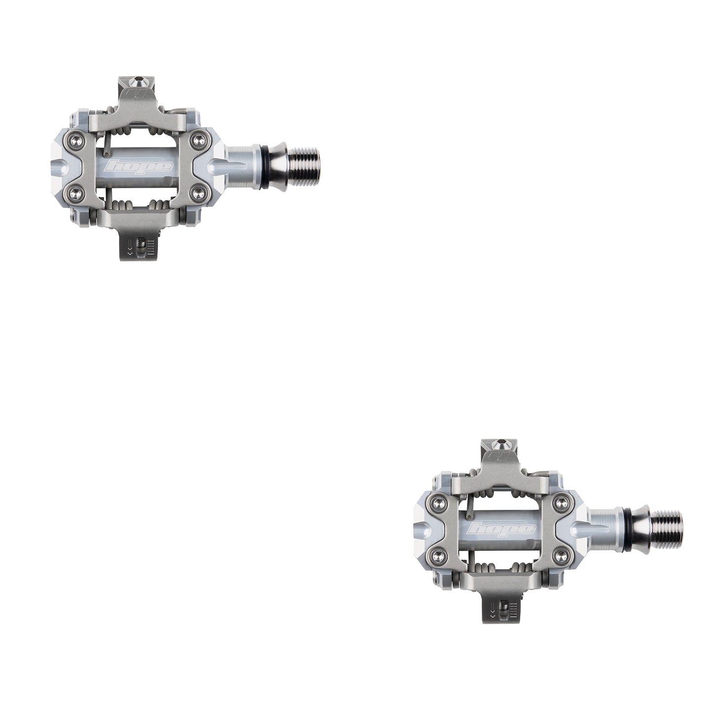 Hope Union Race Pedals - Pair - Silver