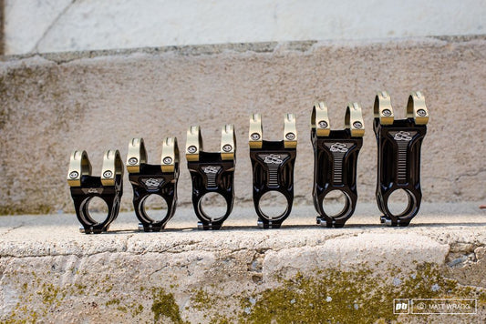 Renthal Apex Stem - 31.8mm - Black/Gold