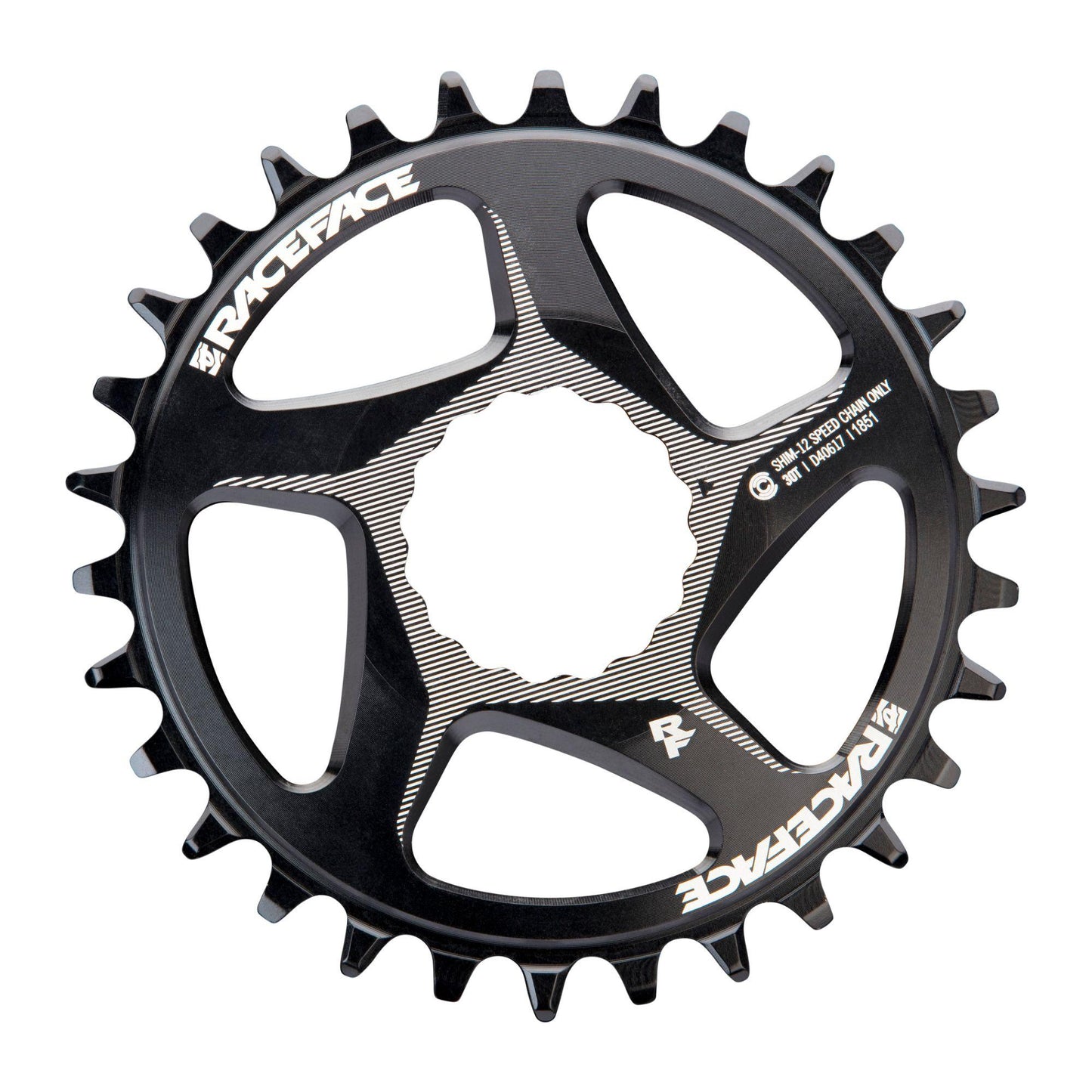 Race Face Direct Mount Shimano 12 Speed Chainring Black