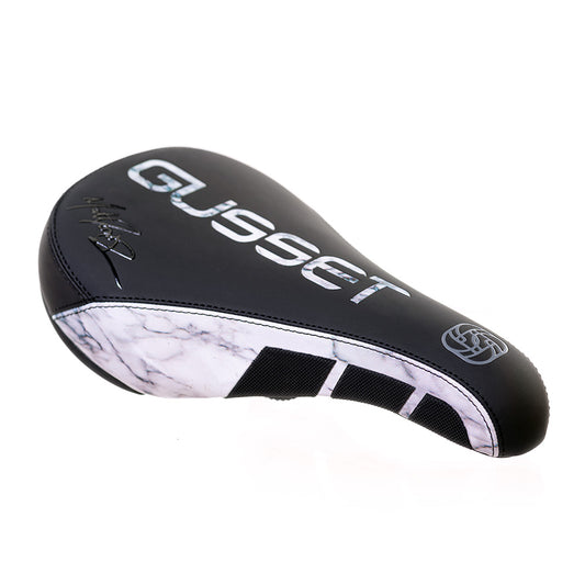 Gusset S2 DJ MJ Pivotal Saddle - Black/Marble (Matt Jones Limited Edition)