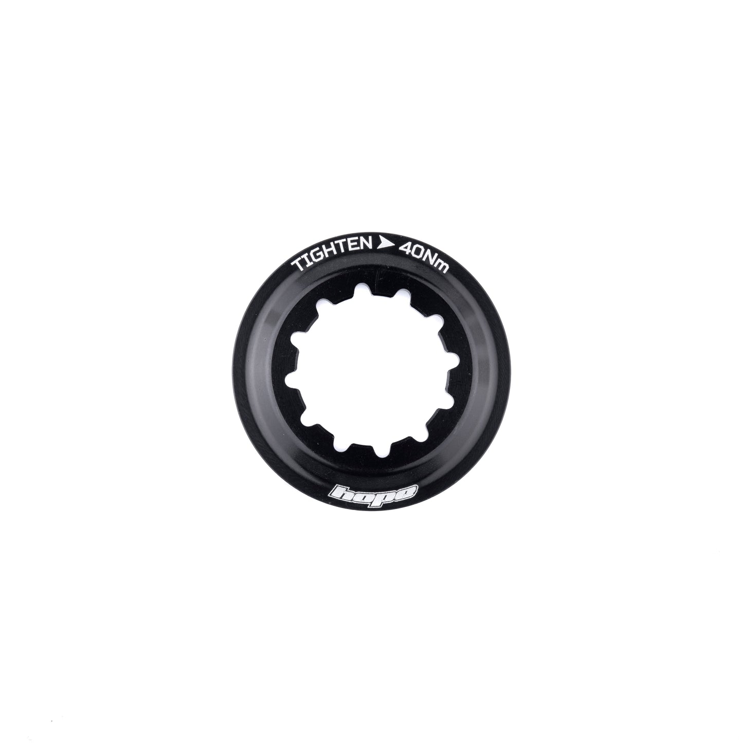 Hope Centre Lock Disc Lockring - Black