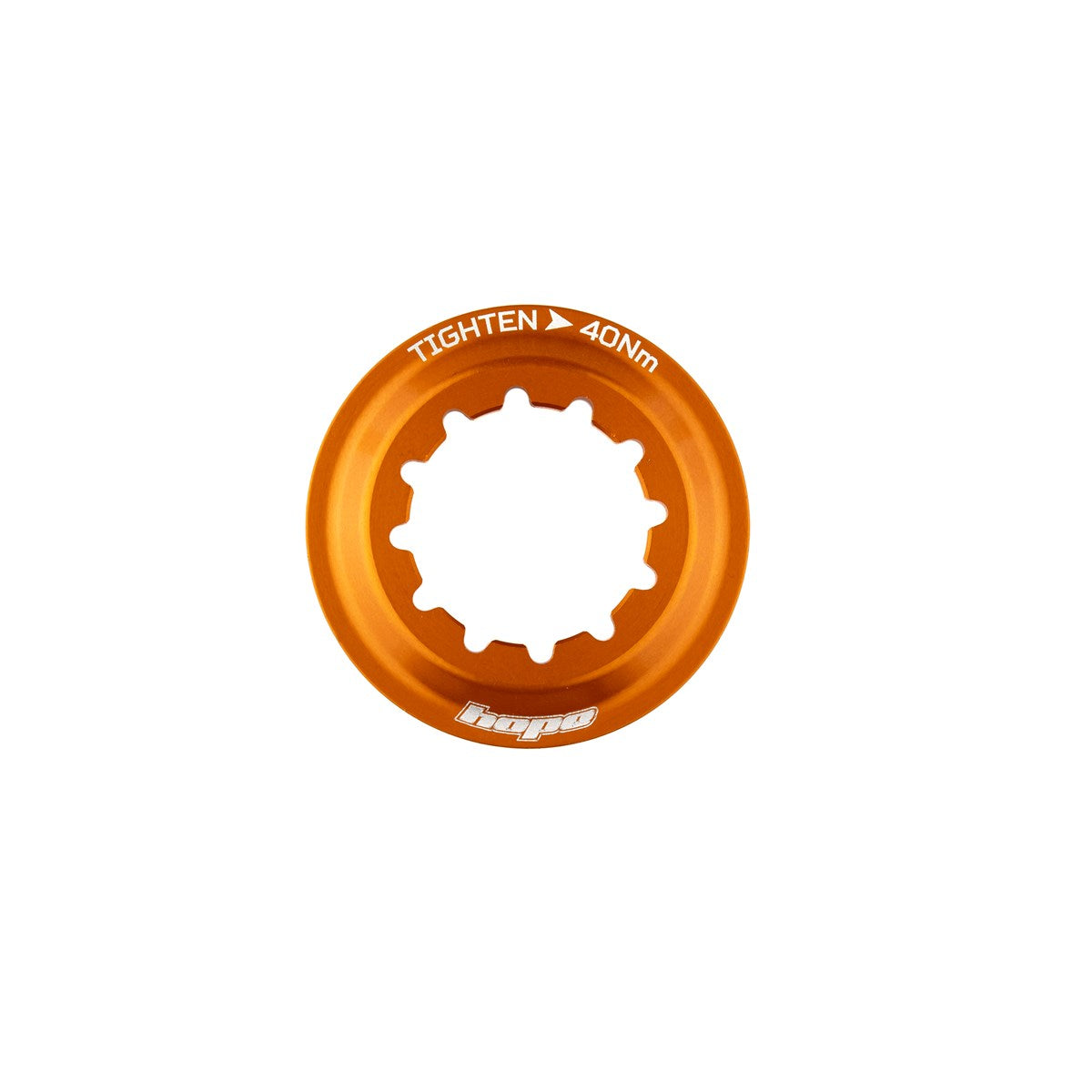 Hope Centre Lock Disc Lockring - Orange
