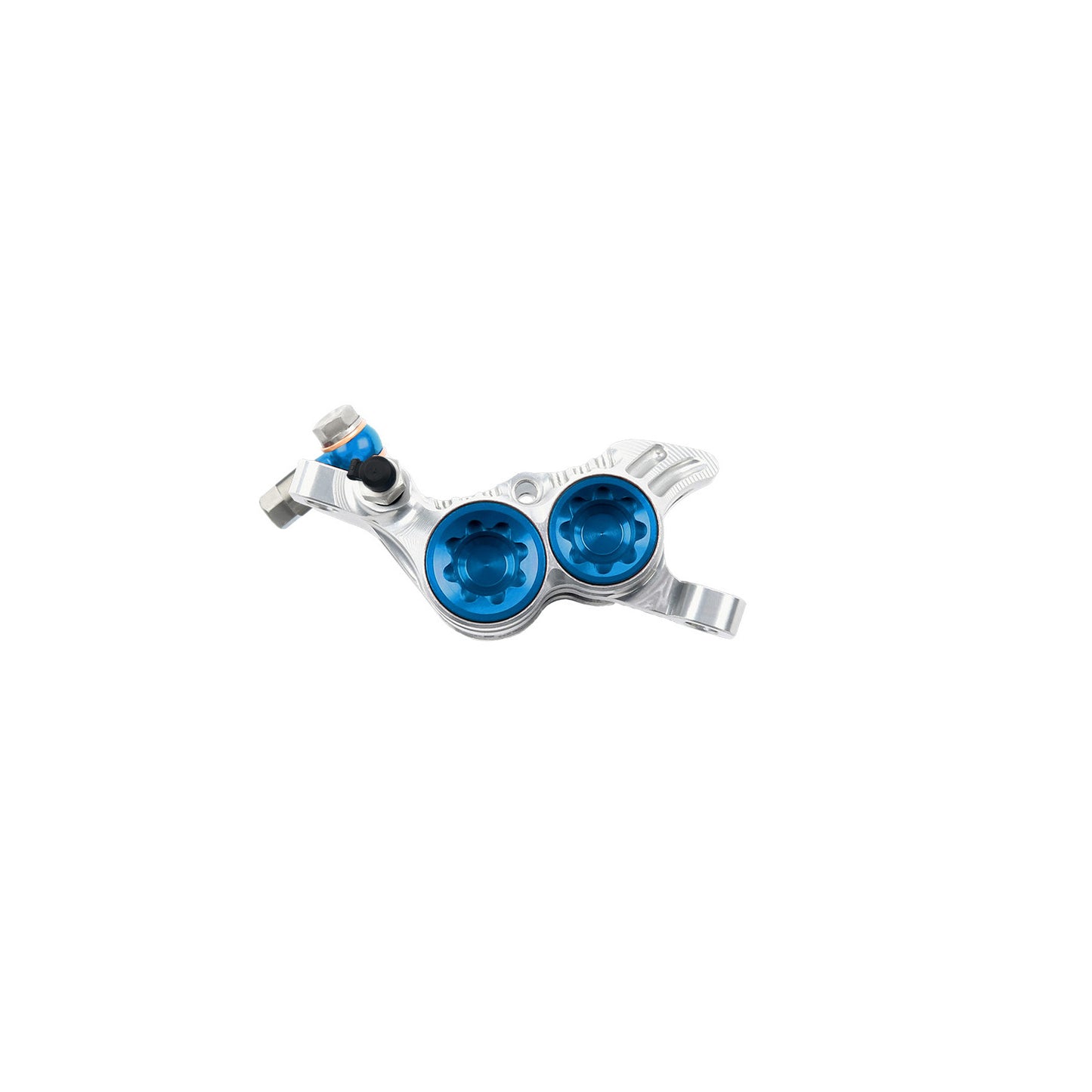 Hope V4 2022 Caliper Complete - Silver/Blue