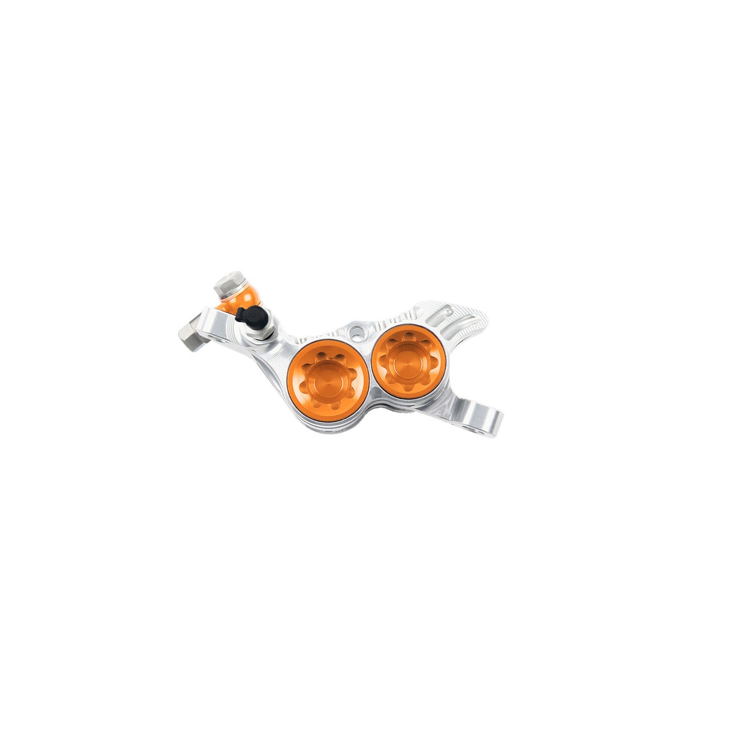 Hope V4 2022 Caliper Complete - Silver/Orange