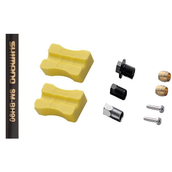 Shimano SM-BH90-JK disc brake hose, straight/straight, front, 1000mm, black