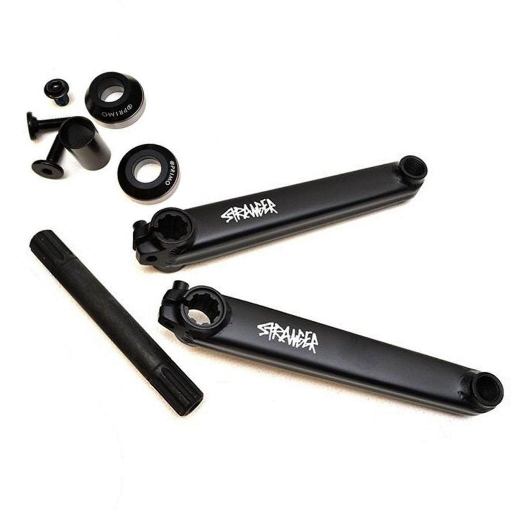 Stranger Level Cranks - Black With 19mm Mid BB Set