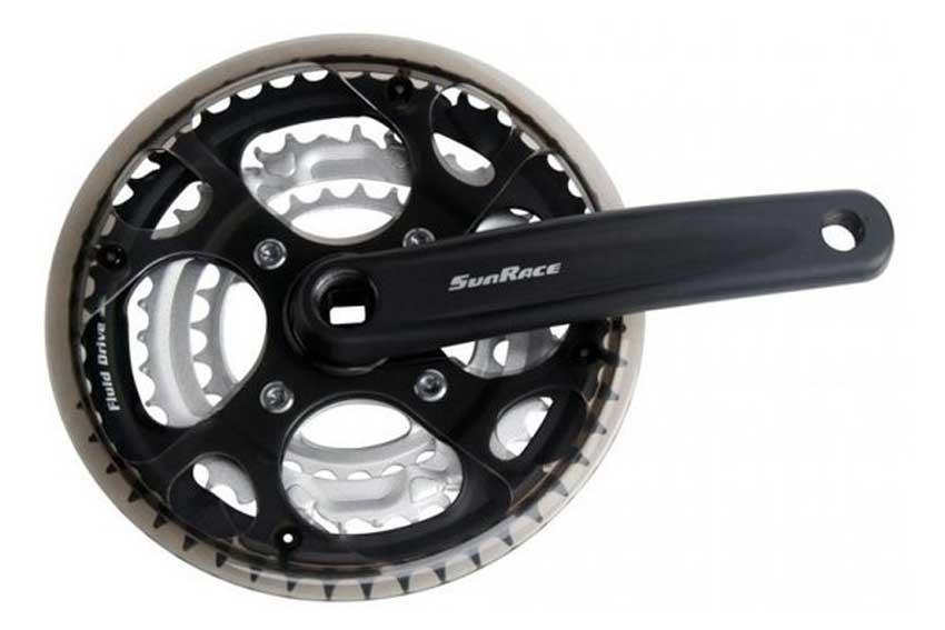 Sunrace FCM500 24/34/42T x 170mm Chainset