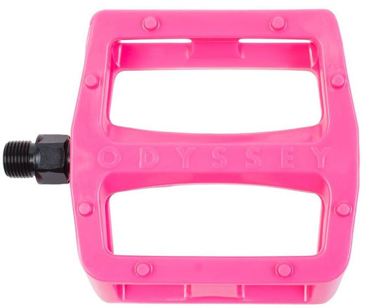 ODYSSEY GRANDSTAND PC PEDAL - HOT PINK