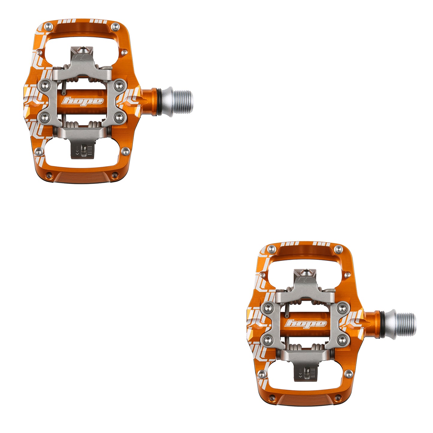 Hope Union Trail Pedals - Pair - Orange