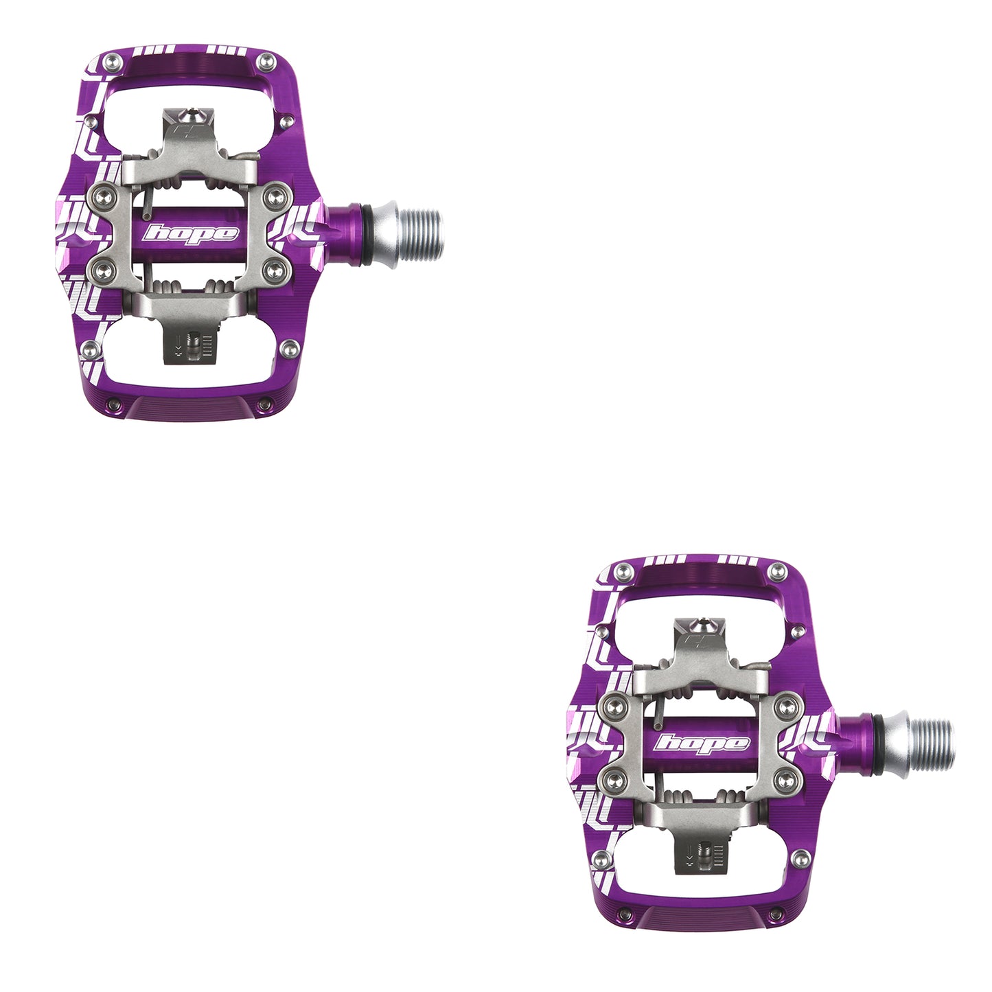 Hope Union Trail Pedals - Pair - Purple